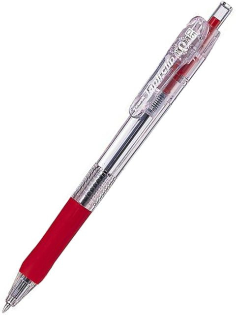 ZEBRA Kugelschreiber Tapli Clip in Rot - Bild 1