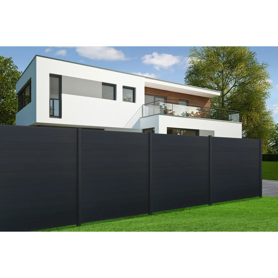 Floraworld Steckzaun-Set-Erweiterung aus Aluminium zum Aufdübeln, B/H: 180 x 180 cm - Bild 2