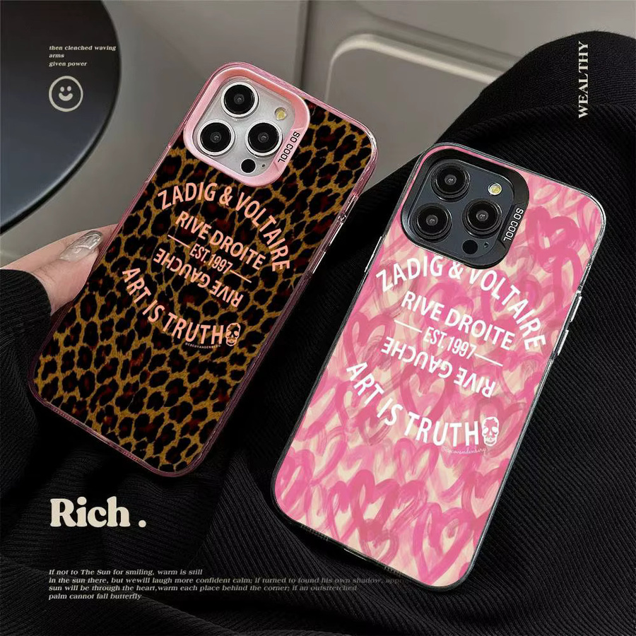 Zadig & Voltaire Handyhülle in Multicolour als Hartschale für iPhone 17 Air 16 15 14 13 12 11 Pro Max - Bild 3