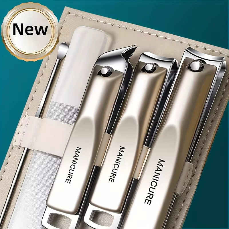 Ouriner Maniküre 5-teiliges Nagelknipser-Set, Unisex, glänzend - Bild 2