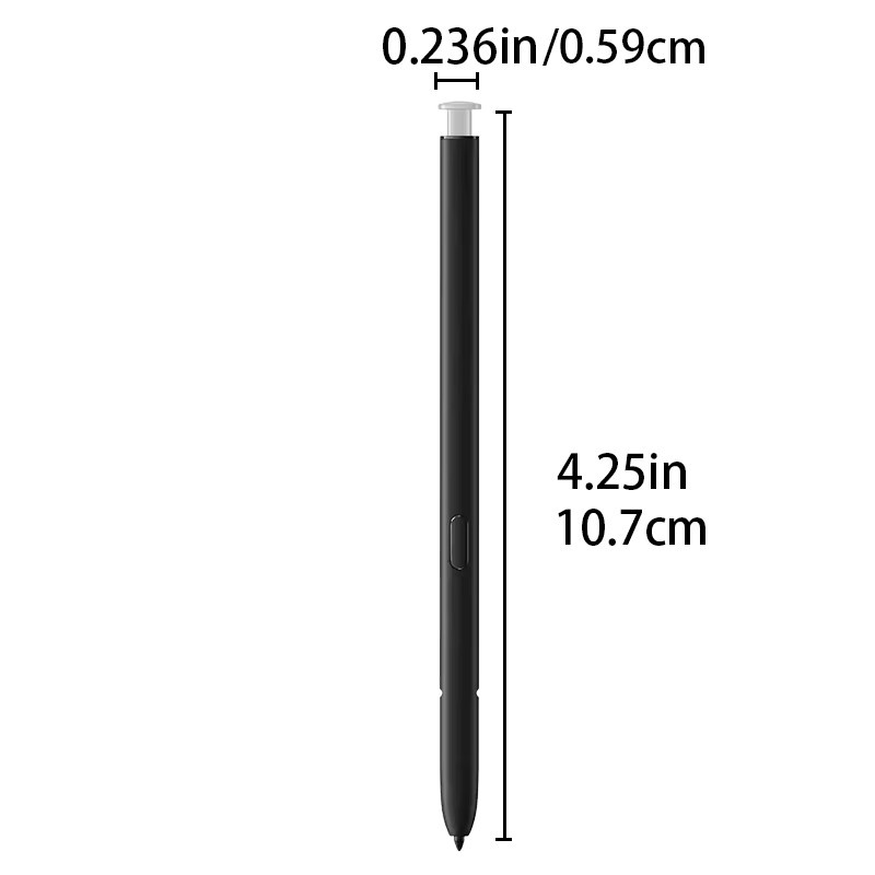 Stylus Pen Ersatz für Samsung Galaxy S23 Ultra SM-S918B SM-S918U S Pen Touch Pen ohne Bluetooth in Schwarz oder Weiß inklusive Ersatzspitzen - Bild 2