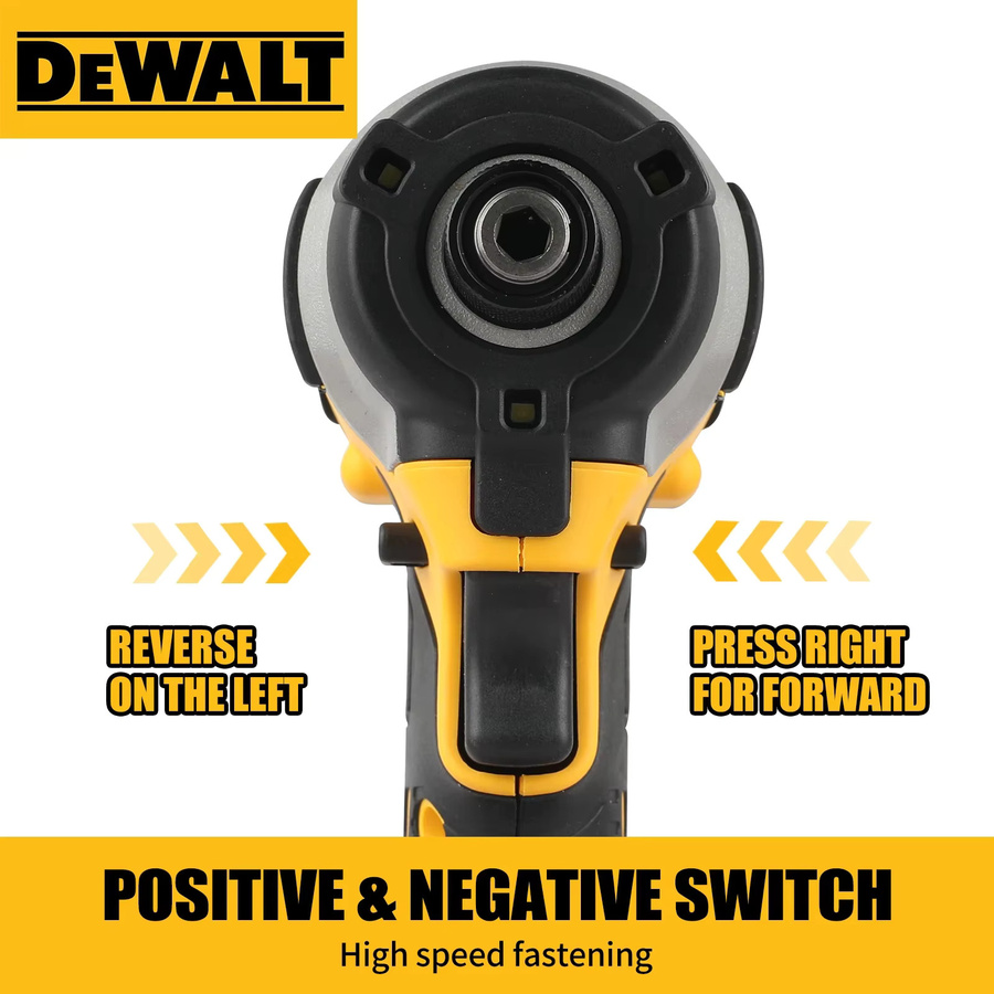 DeWalt DCF850 Bürstenloser 20-V-Lithium-Ionen-Schrauber und Bohrer in Gelb (ohne Akku) - Bild 2