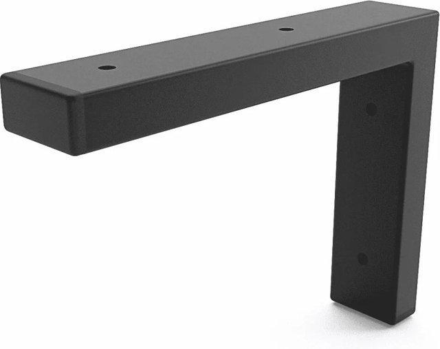 HEVVA Waschtischhalterung MAIN Schwarz Matt Tiefe: 20 cm - Bild 1