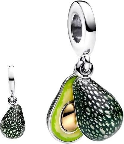 Anhänger Kupfer, Erdbeere Avocado Zitrone, gray, Damen - Bild 1