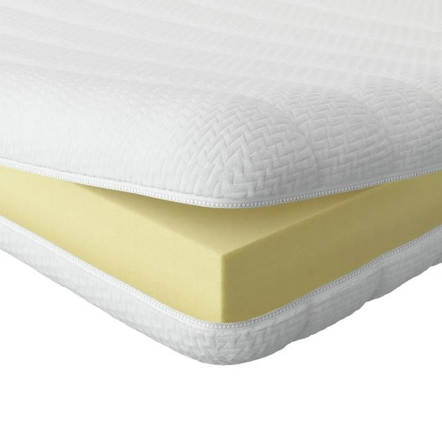 AM Qualitätsmatratzen Visco Topper aus Viscoschaum in Weiß, B/T: 140 x 200 cm - Bild 1