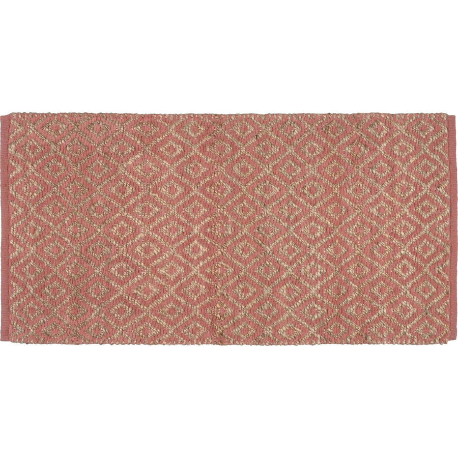 Ancient Secrets Jute-Baumwoll Teppich Terracotta B: 60 cm, L: 120 cm - Bild 2