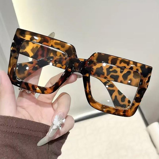 Yiran Health & Beauty Lesebrille, Damen, Vollrand, rechteckig, Kunststoff, braun - Bild 1