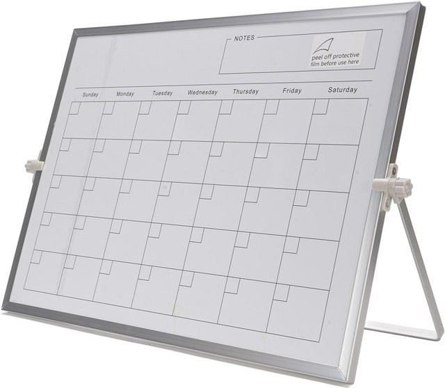 Magnetischer Whiteboard Kalender Monatsplaner von Binchi Outdoor Product, doppelseitig und radierbar, Farbe: Weiß, B/H: 40 x 30 cm - Bild 1