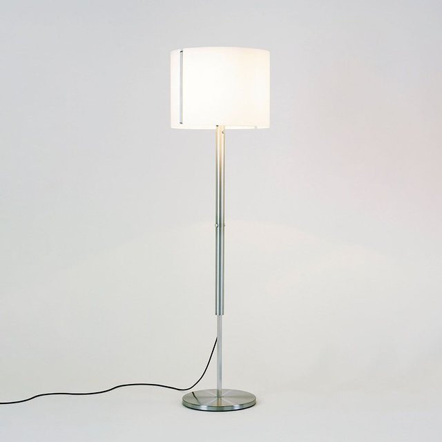 Serien Lighting Jones Floor L LED-Stehleuchte aus Aluminium in Silber, dimmbar, warmweiß (2700K) - Bild 1