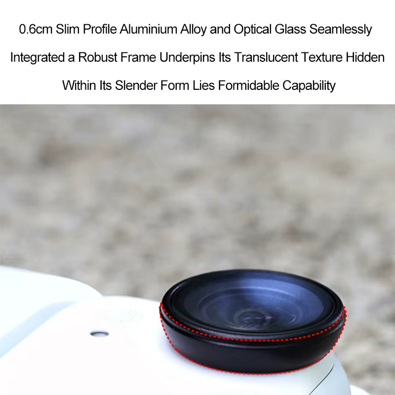 Insta360 GO Ultra Objektiv Schutz Glas HD gehärteter Screen Protector in Transparent - Bild 2