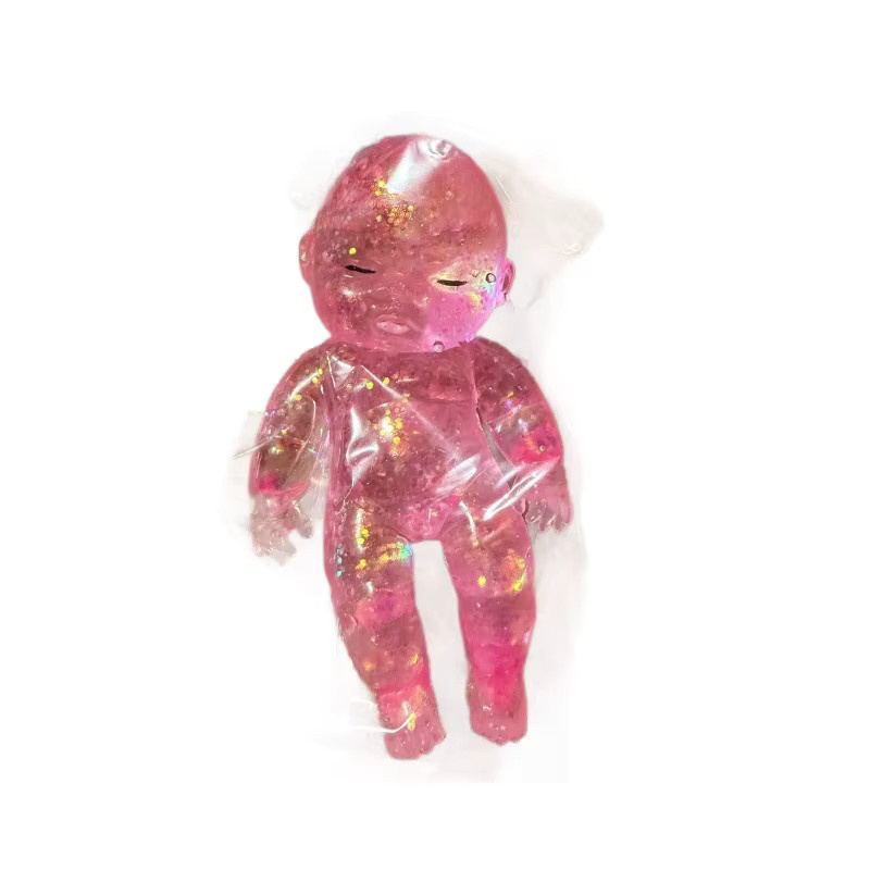 Maltose Natasha Bunte kleine schwarze Puppe Dekompressionsspielzeug, 11cm - Bild 2