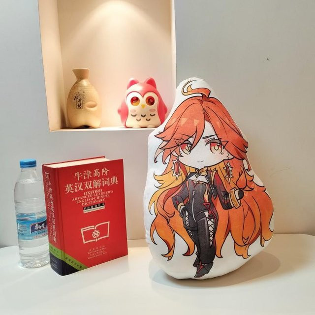Yiran toy Genshin Impact Plüschtier, Anime-Charakter, 45cm, ab 14 Jahre - Bild 1