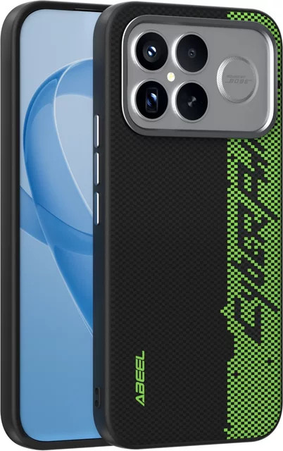 Luxus Business Schutzhülle mit Relief Muster für Xiaomi Poco F8 und F7 Pro Ultra, Magnetische Ladung, Legierung und Anti-Drop Design - Bild 1
