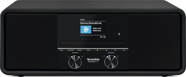 TechniSat DIGITRADIO 330 DAB+ UKW Radio mit CD und Bluetooth in Schwarz - Bild 1