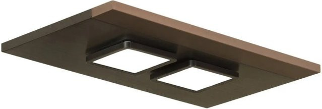 Lucande Deckenlampe Esteria 9951118 Modern, 2-flammig, Schwarz, Metall, GX53, Wohnzimmerleuchte - Bild 1