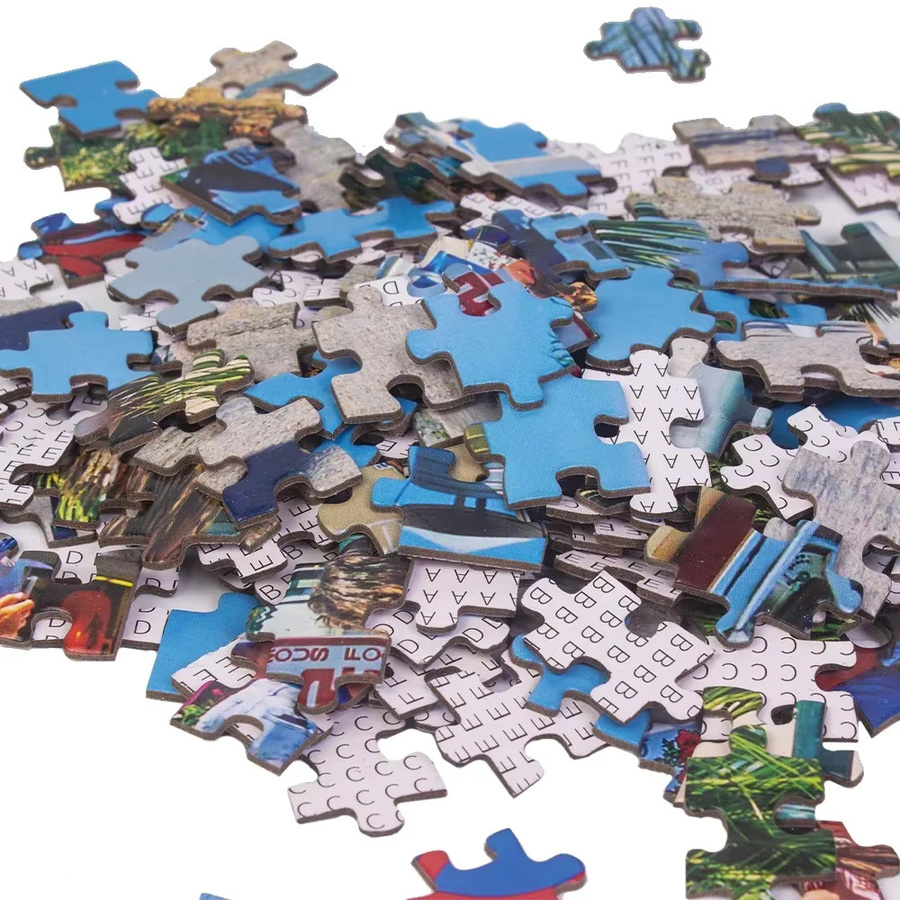 MaxRenard Puzzle Landschaft Fira Stadt, 1.000 Teile - Bild 4
