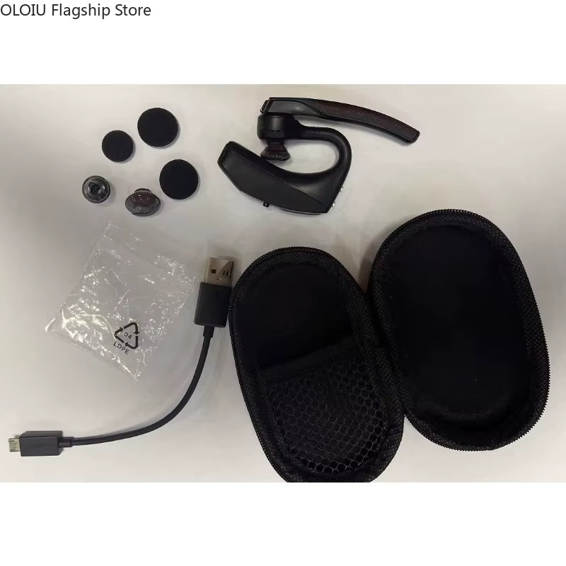 OLOIU Bluetooth-Headset mit Geräuschunterdrückung für Plantronics 5200 in Schwarz - Bild 4