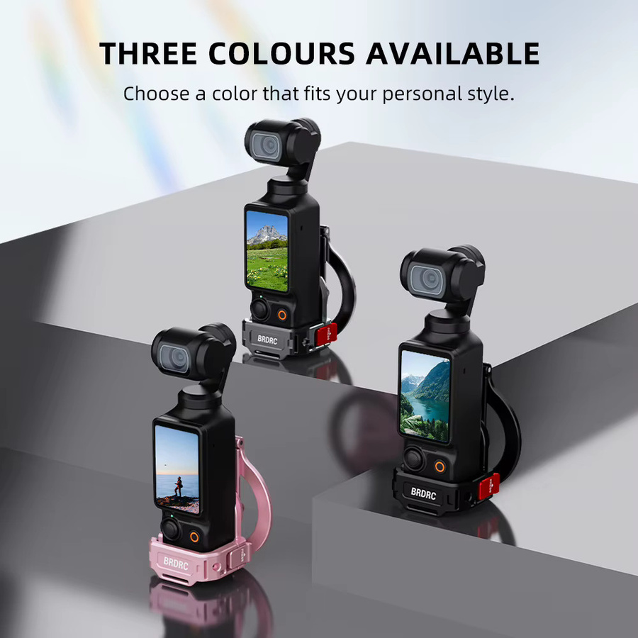 Magnetische Halterung und Erweiterungsadapter für DJI Pocket 3 und DJI Pocket 4 als Teleprompter-Ständer und Live-Streaming-Halterung - Bild 3