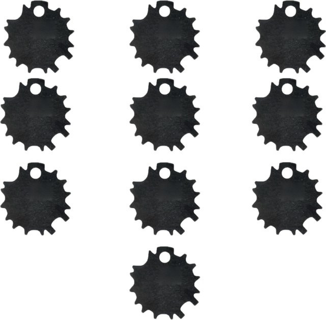 FnLune 10-teiliges Profi-Einstellwerkzeug für Haarscheren in Silber aus Metall - Bild 1