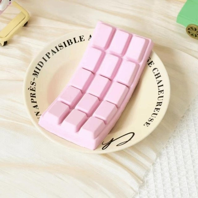 BC Pet Supplies Squishy Simulierte Schokolade, Knetspielzeug, rosa - Bild 1