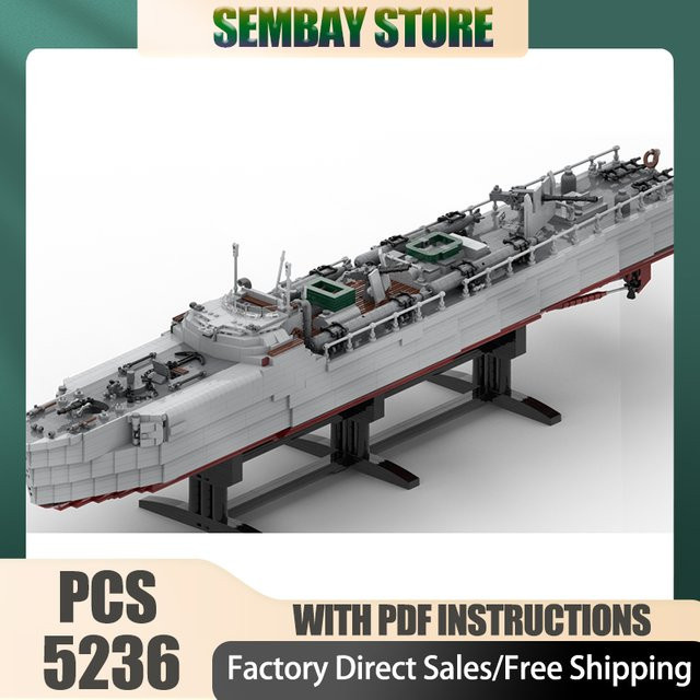 Moc Bausteine Modular S100 Schnellboot, WW2 Modell, Technologie Blöcke - Bild 1