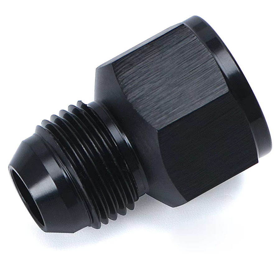 LZONE Reduzierstück JR-SL894-10-08 von 10AN Buchse auf 8AN Stecker in Schwarz - Bild 2