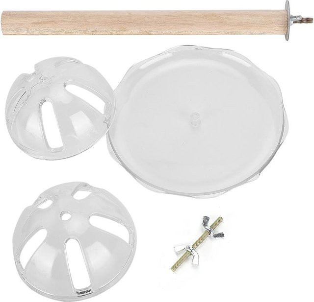 CosyHome Futterball Spielzeug für Ziervögel, weiß - Bild 1