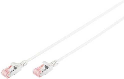 Digitus DK-1624-100S RJ45 Patchkabel CAT 6 U/FTP Ethernet LAN, 10,00 m, Grau - Bild 1