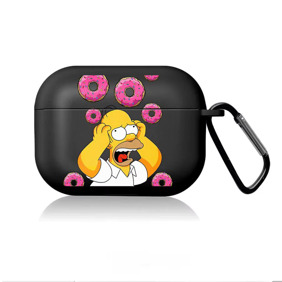 The Simpsons Homer Schutzhülle für AirPods Pro in Schwarz - Bild 2