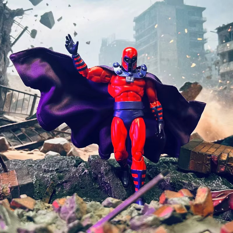 Hot Toys Marvel Magneto Umhang, Zubehör, Rot - Bild 3