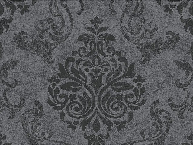 A.S. Création Vliestapete Elegance Barock in Grau mit geometrischem Design und FSC-Zertifizierung - Bild 1