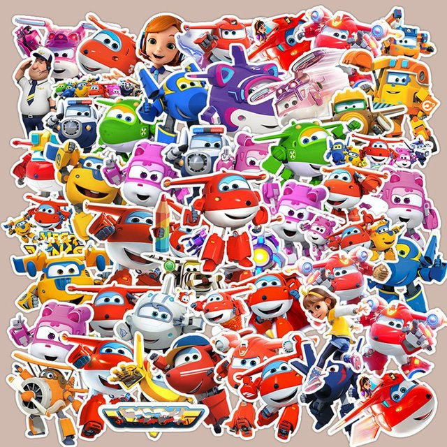 Bandai Super Wings Actionfiguren, Fahrzeuge, Bunt / Mehrfarbig - Bild 1