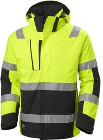 Helly Hansen Winterjacke ALNA in Warngelb/Ebony, Größe M, nach EN ISO 20471 Class 3 - Bild 1