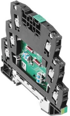Weidmüller VSSC6SL LD 12VDC 0.5A Überspannungsschutz-Ableiter Schwarz 10er Set - Bild 1