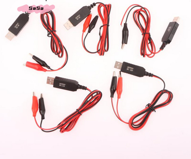 USB 5V auf 3V Step-up-Spannungswandler-Stromkabel für Multimeter, Mikrofone und Spielzeuge - Bild 1