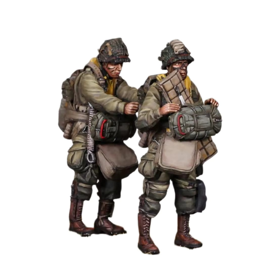 GK Amerikanischer Fallschirmjäger, Resin-Soldatenmodell, 1:35 - Bild 2