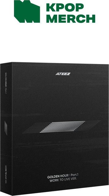 10. Mini [Goldene Stunde : Teil 1: Arbeiten, um zu leben, Version] von ATEEZ, CD, 4-Scheiben, black - Bild 1