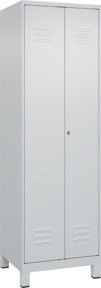 C+P PSA Doppel-Spind Classic PLUS mit 2 Abteilen, Grau, B/T/H: 60 x 50 x 195 cm - Bild 1