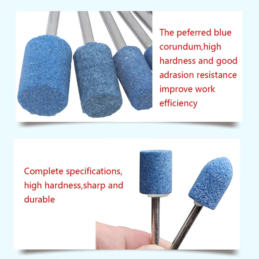 Dremel Polierkopf Schleifscheiben Set für Rotationswerkzeuge, 5 oder 10 Stück, Blau - Bild 4