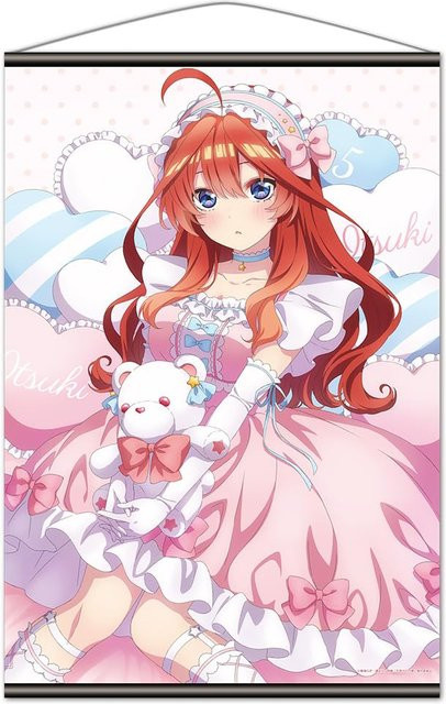 Wandteppich azumaker Quintessential B2 Satsuki Nakano Die Fünflinge aus Polyester-Wildleder - Bild 1