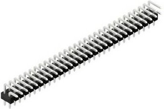 Fischer Elektronik Stiftleiste Standard Schwarz 10 Stück - Bild 1