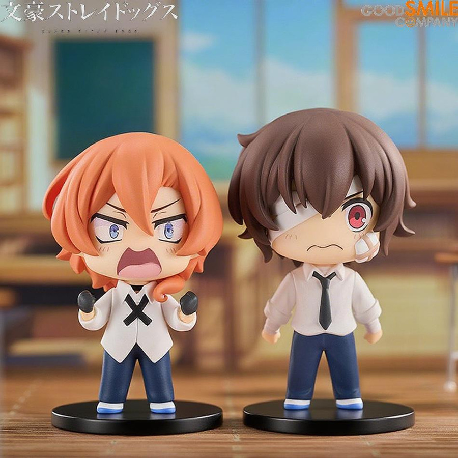 Yiran toy 1 Bungou Stray Dogs Dazai Osamu und Nakahara Chuuya Actionfiguren Set aus PVC - Bild 2