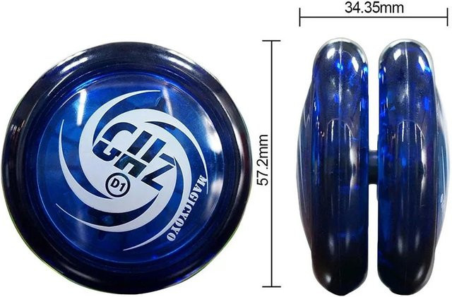 Fashnics Yo-Yo-Ball, Yo-Yo-Spielzeug, Blau, ab 6 Jahren - Bild 1