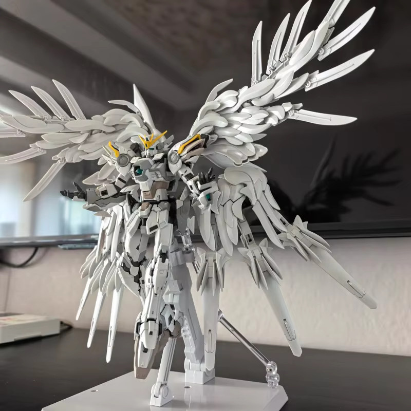 Mg 1/100 8827 Snow White Prelude Fix Modellbausatz Xxxg-00ysw Wings Assembly Actionfiguren, Legierungsskelett - Bild 5