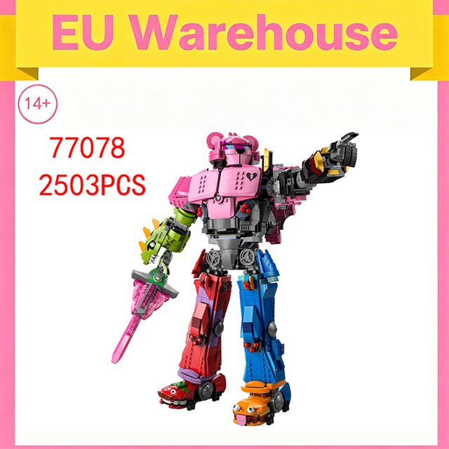 WSUEL Mecha Team Leader Spielzeugroboter-Modell, 2503 Teile, ab 14 Jahren - Bild 1