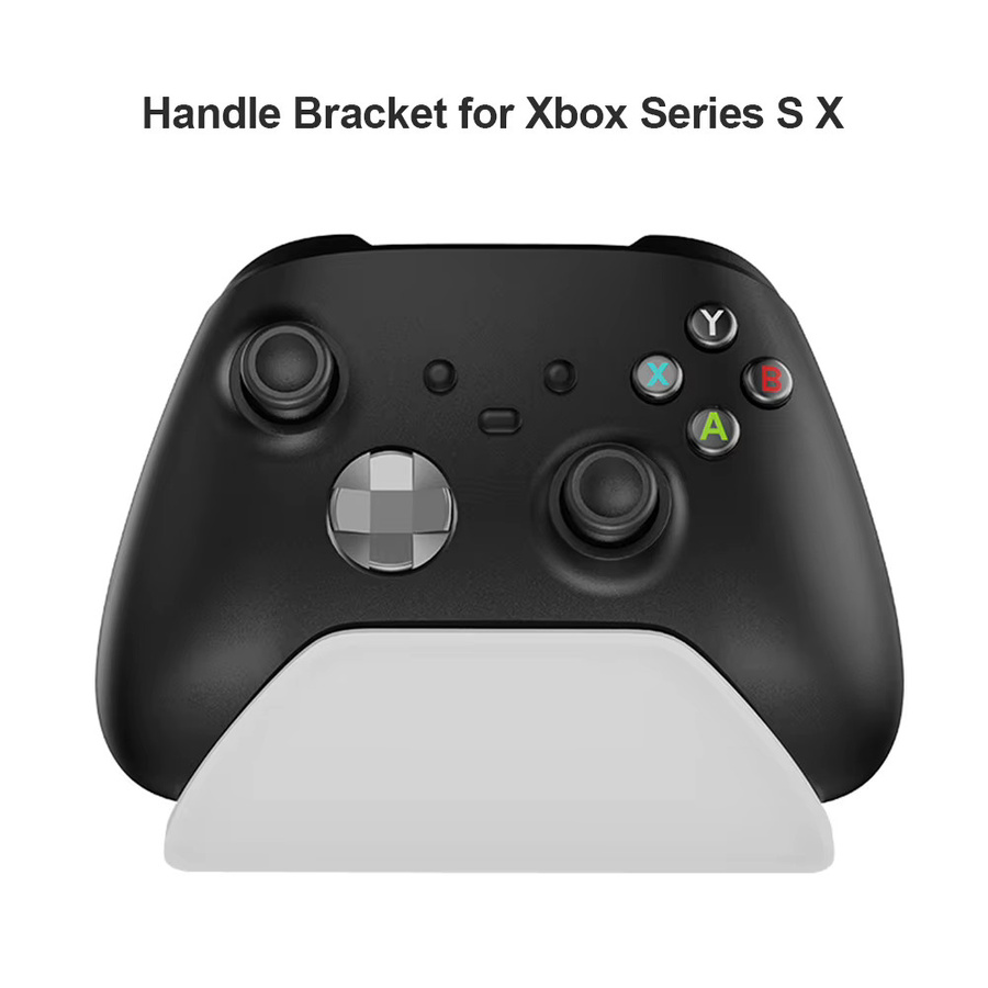 Controller-Ständer Dockingstation für Xbox Series S X Gamepads als Schreibtischhalterung in Schwarz oder Weiß - Bild 1