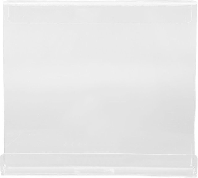 TOMTOP JMS Universeller Buchleseständer aus Acryl als Buchaufhänger und Tablet-Magazinhalter, Transparent White - Bild 1
