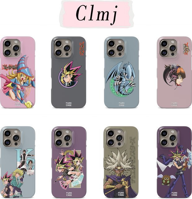 Bandai Yu-Gi-Oh! Anime Handyhülle mit doppelschichtiger Abdeckung für iPhone 17 16 15 14 13 12 11 Pro Max Plus X XS XR XSMAX 7 8 Air - Bild 1