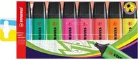 STABILO Textmarker BOSS Original Keilspitze farbsortiert 8 Stück - Bild 2