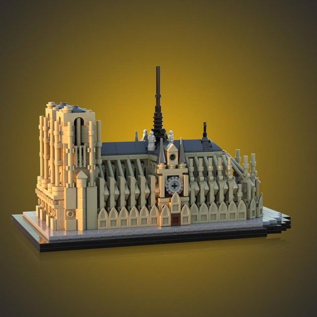 ixBricks Berühmte Kathedrale von Santa Maria del Fiore Baustein-Set 6–12 Jahre - Bild 1